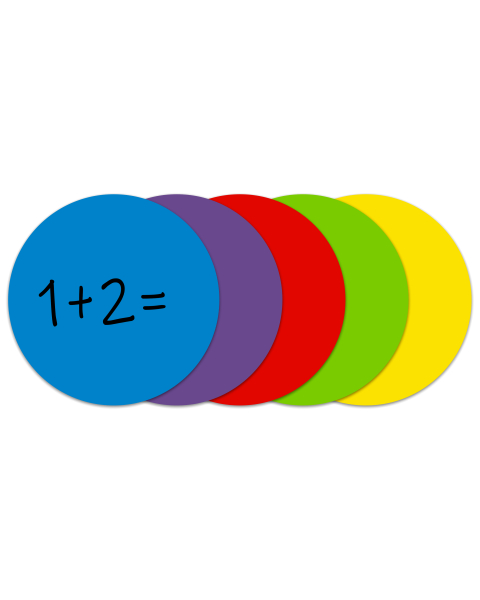 Dry Erase Dot Decals